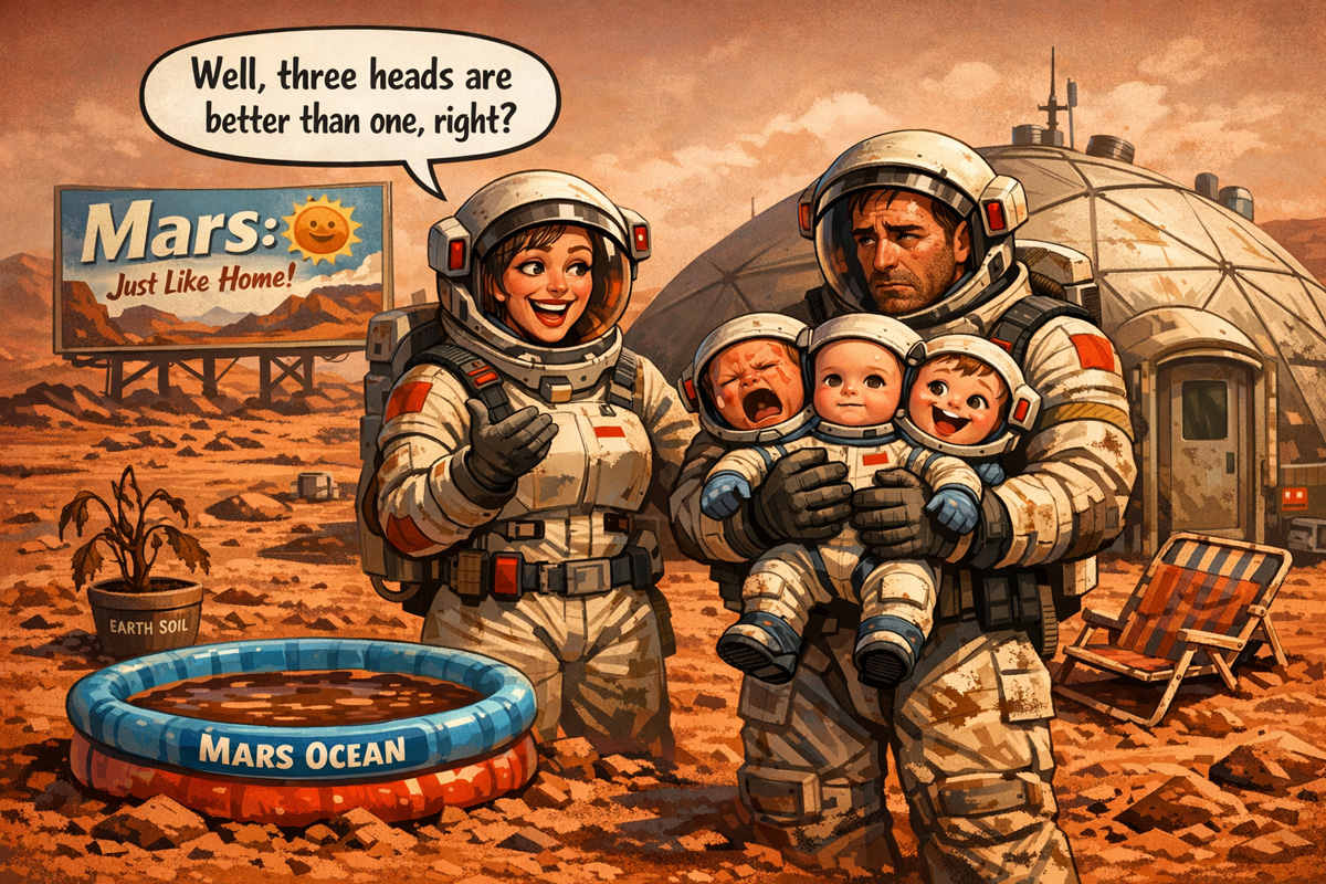 The lunacy of colonizing other planets