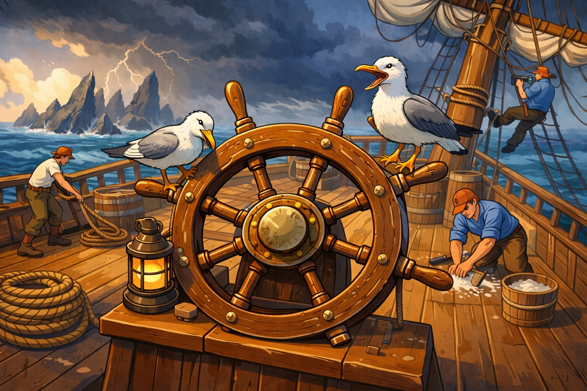 Nobody at the helm: The illusion of managerial control