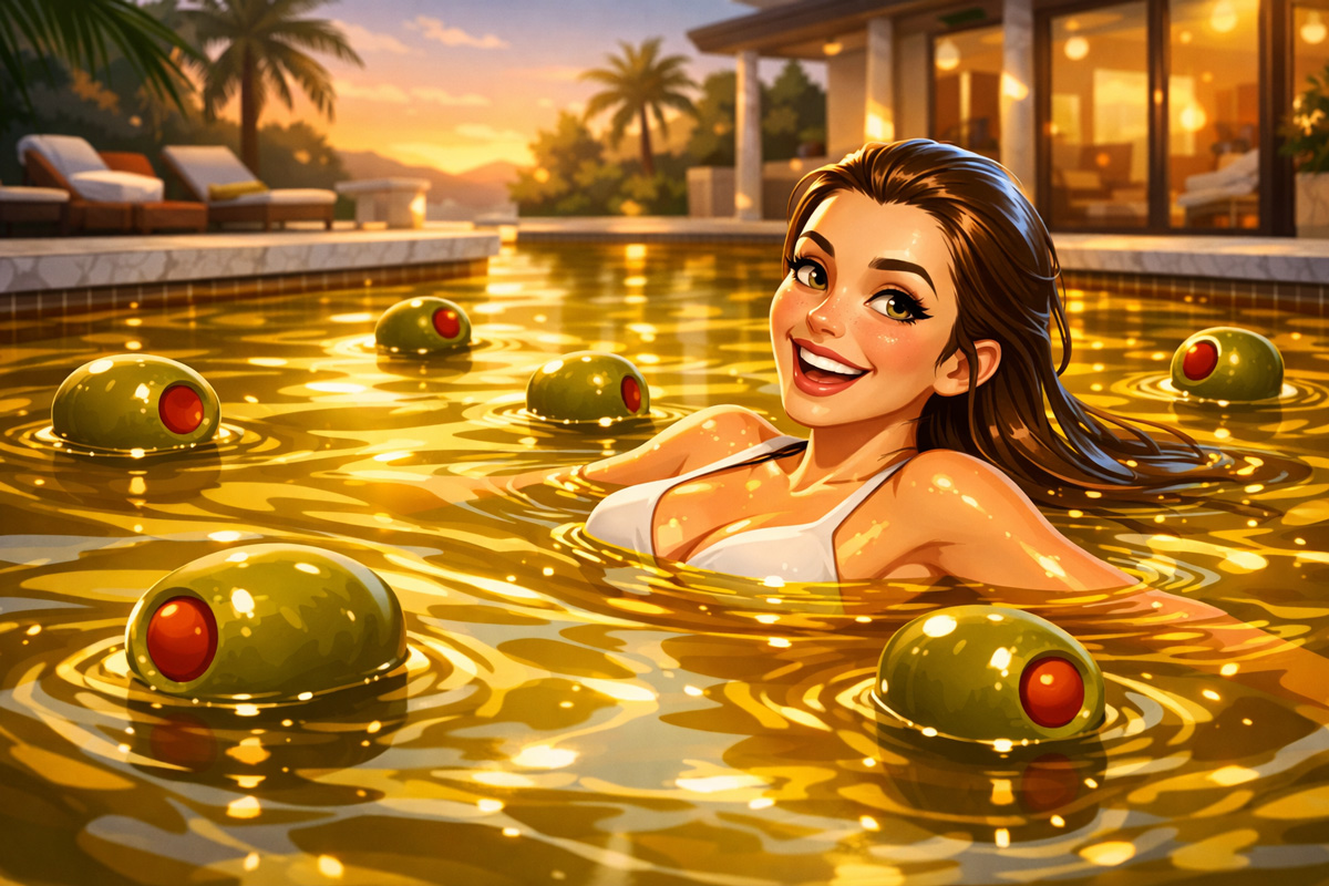 Get used to drinking foul-tasting olive oil