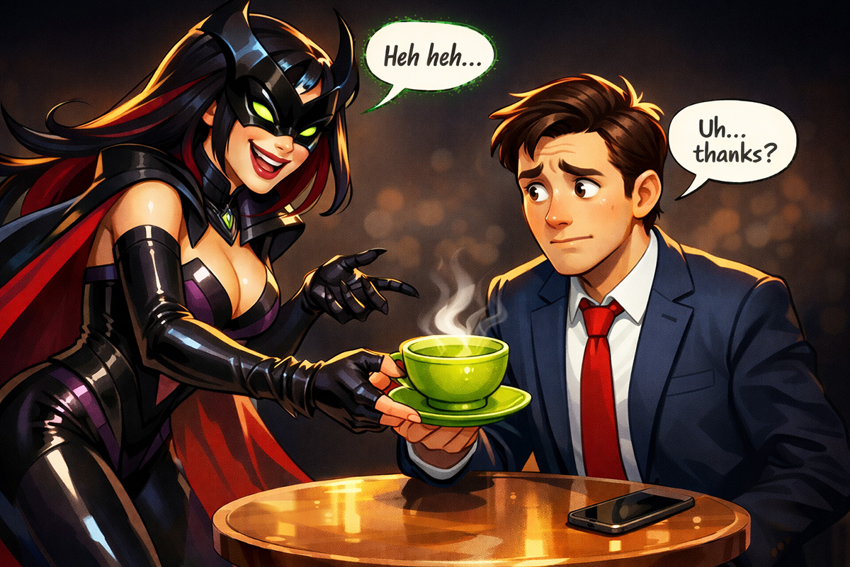 Tea is an excellent way of poisoning somebody