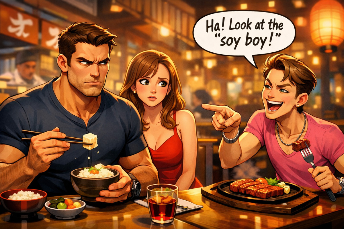 Scared of soybeans and low testosterone