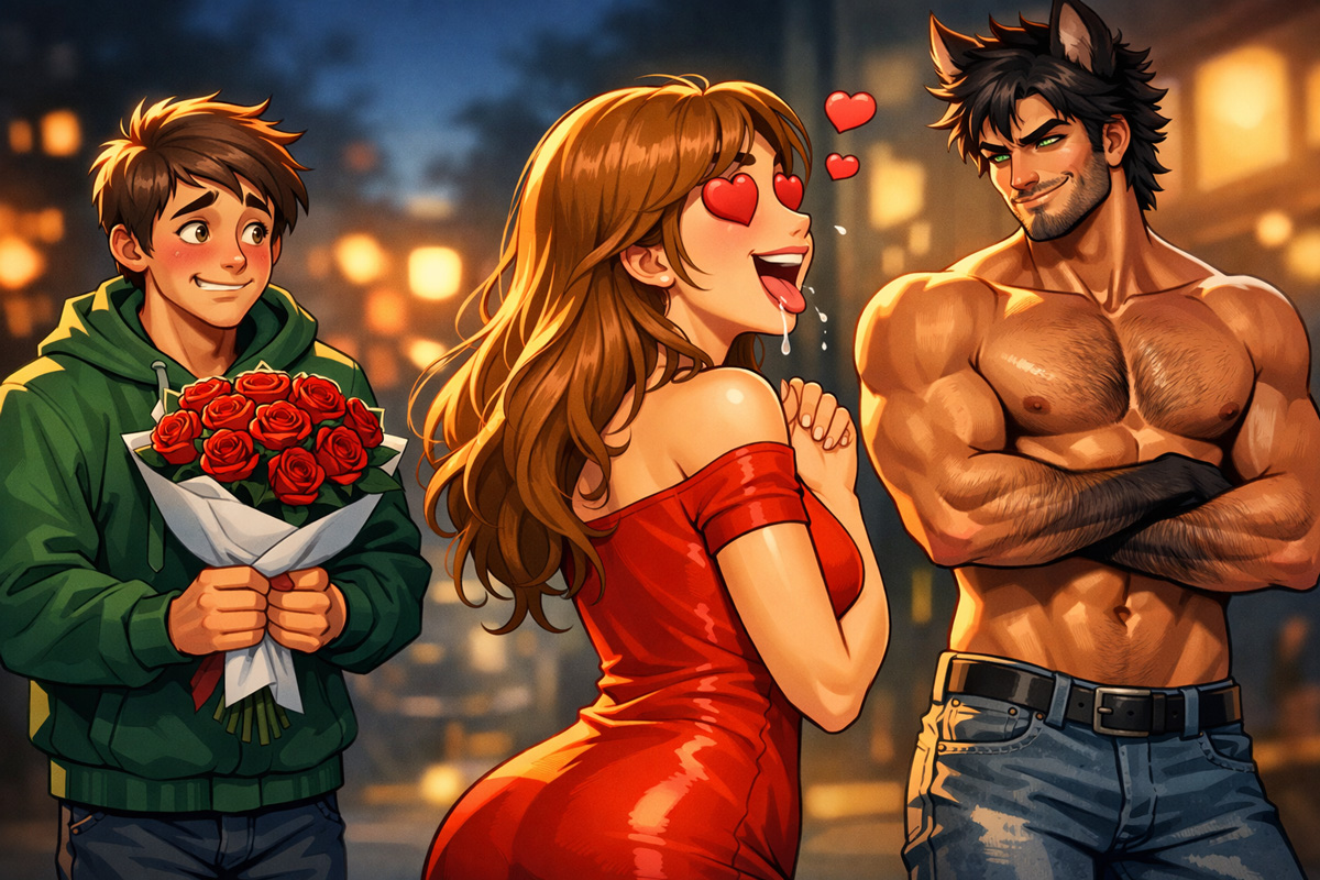 Women are wild, men are tame, okay?