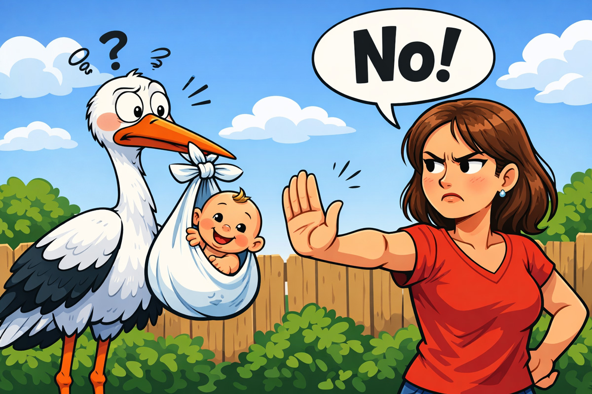 Only some women genuinely like & want children