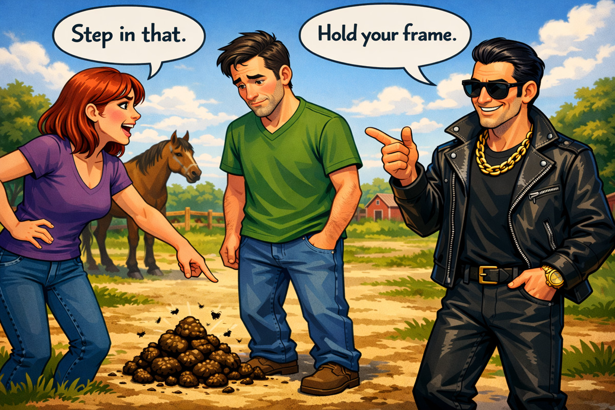 The standard advice about shit-tests is wrong