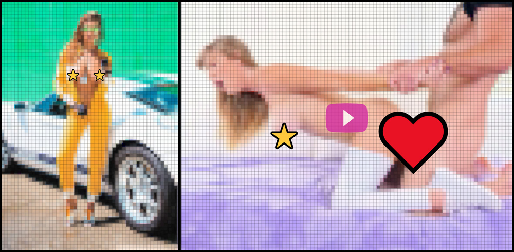Comparison between pornographic photograph versus video.